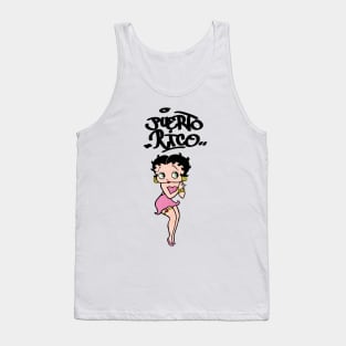 puerto rico betty_boop Tank Top